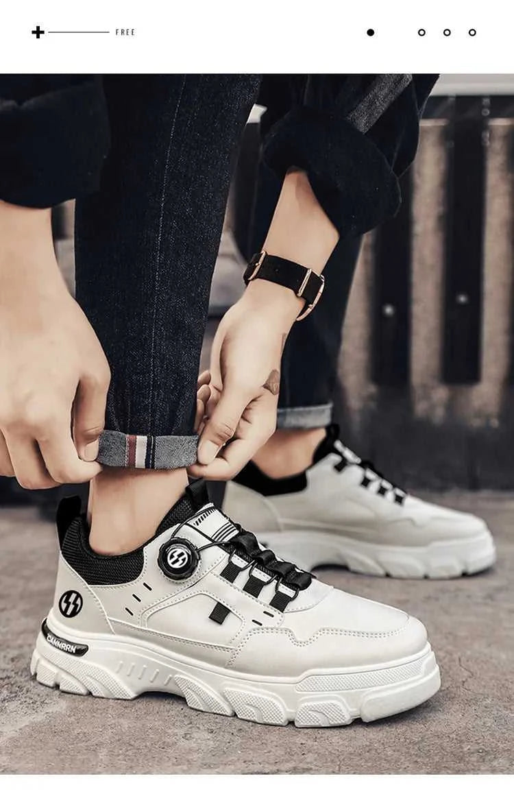 Autumn Men's Shoes 2024 New Breathable Workwear Men's Trend Versatile White Shoes Men's Thick Soled Casual Board Shoes The jack market .AU The jack market .AU Step Up Your Style: Trendy Shoes for Every Occasion! $ 80 14:771;200000124:100013888
