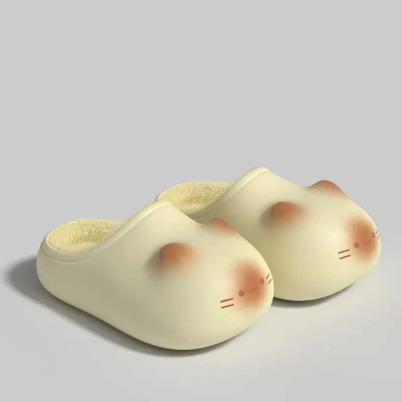 New Snuffy Cat Slippers Woman Warm Wrapped Home Shoes Women's Angry Kitty Furry Slides Winter Snug Close Back Slipper for Couple The jack market .AU The jack market .AU Step Up Your Style: Trendy Shoes for Every Occasion! $ 69 14:10#Yellow-Slides;200000124:201446564;200007763:201336100