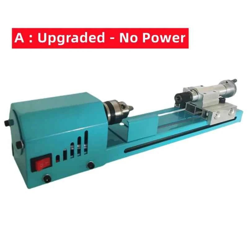 Mini Lathe Machine by [Brand Name] - Versatile Woodturning & Polishing Tool, Adjustable for Creative Projects, 110V-240V