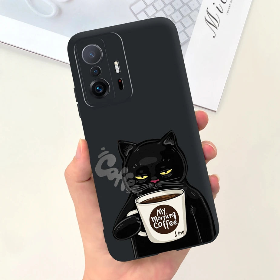Xiaomi 11T Pro Case - Cute Cartoon Design, Soft Silicone Protection for Xiaomi Mi 11T Pro & 11TPro