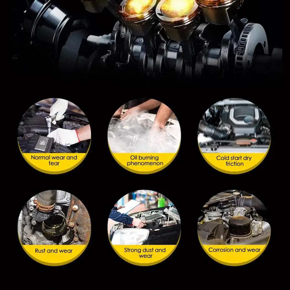 100ml Engine Cylinder Repair Agent Additive Oil for Car Motor Anti Friction Engine Restore Oil Stabilizer Anti-Wear Repair Oil