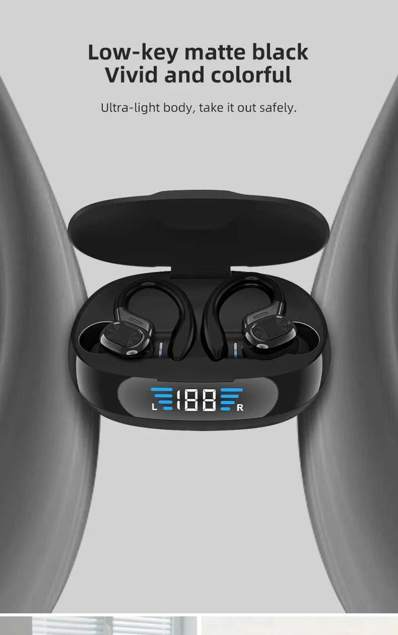 Original SP16 Sports Wireless Earphones over Ear Buds with Earhooks Ture Wireless Running in-Ear Headphones With Mic Otemkay The jack market .AU The jack market .AU Accessories Electronics $ 56 14:193#SP16