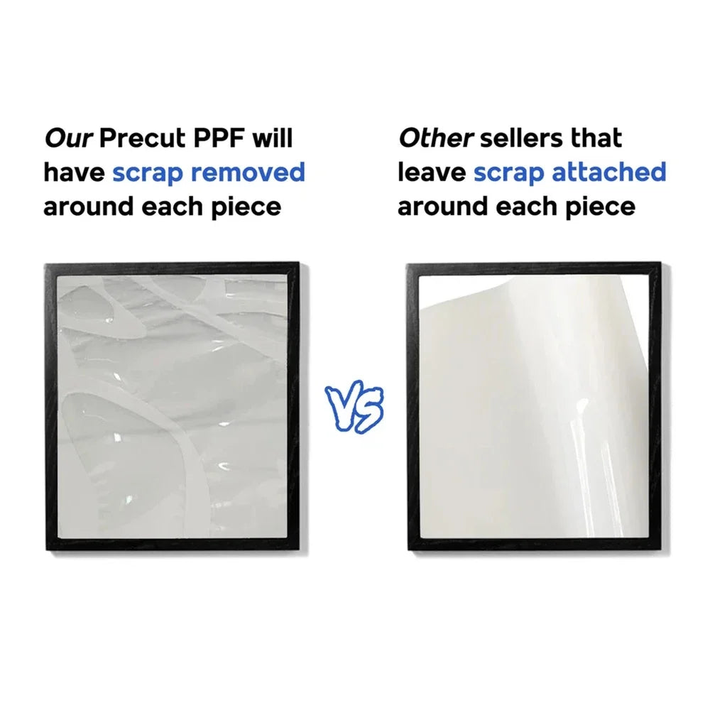 Car Front Kit Clear Bra Precut PPF Paint Protection Film For Volkswagen CC Sport 2009-2012