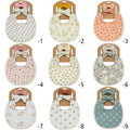 9Sets/Lot Baby Flower Bibs & Headbands Bow Nylon Hairbands Double Side Saliva Towel Feeding Burp Cloth Scarf Boys Girls Headwear The jack market .AU The jack market .AU Mum & Kids: Essential Products for Every Family $ 52 14:200003699#mix color