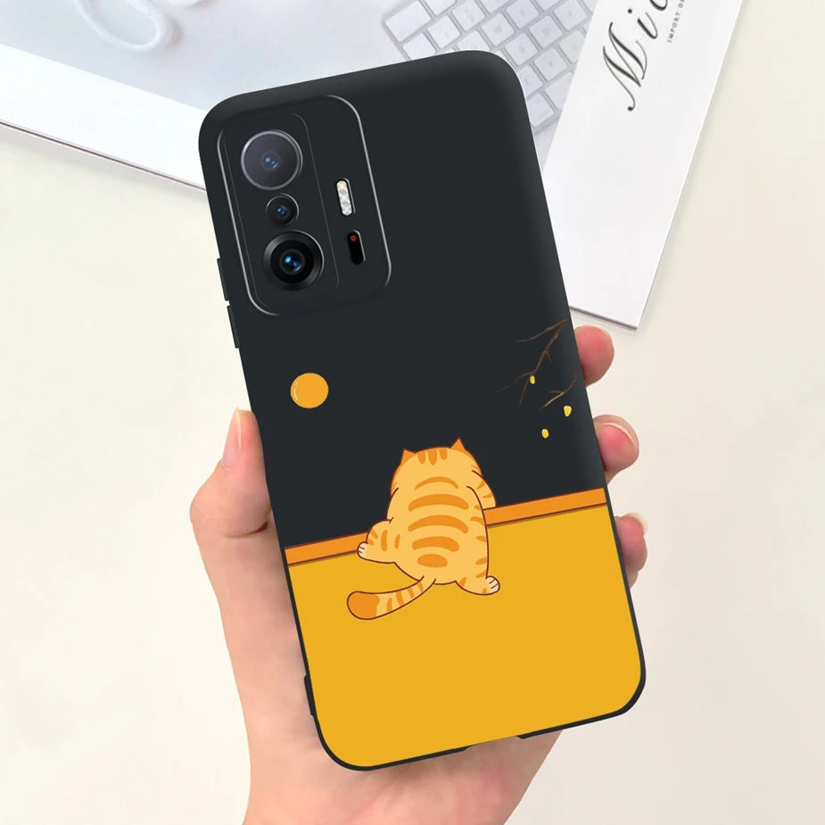 Xiaomi 11T Pro Case - Cute Cartoon Design, Soft Silicone Protection for Xiaomi Mi 11T Pro & 11TPro