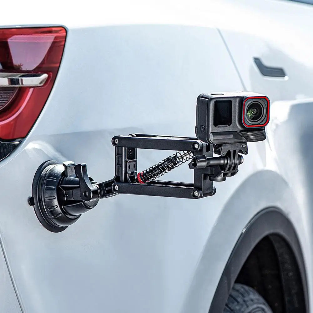 Camera Bracket Anti Shake Z-axis Holder Stabilizer For DJI OSMO Pocket 3/Insta360 X4 Camera Accessory Car Suction Cup Mount