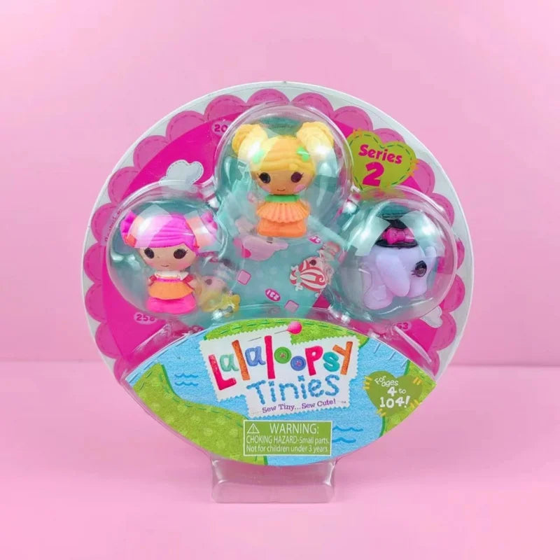 Lalaloopsy  Lele Angel thumb doll doll house scene children's toys