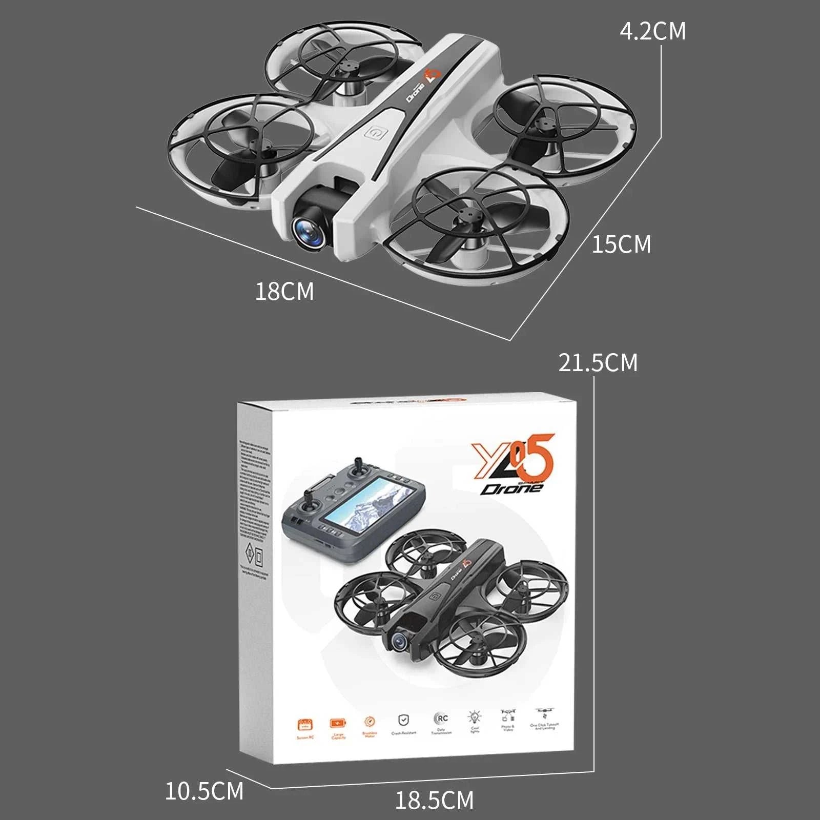 Lenovo YL5 Drone 8K Aerial HD Dual Camera Intelligent Obstacle Avoidance Screen Remote Control Brushless Power GPS Return Drone The jack market .AU The jack market .AU $ 137 14:366#Grey-8K HD-Screen