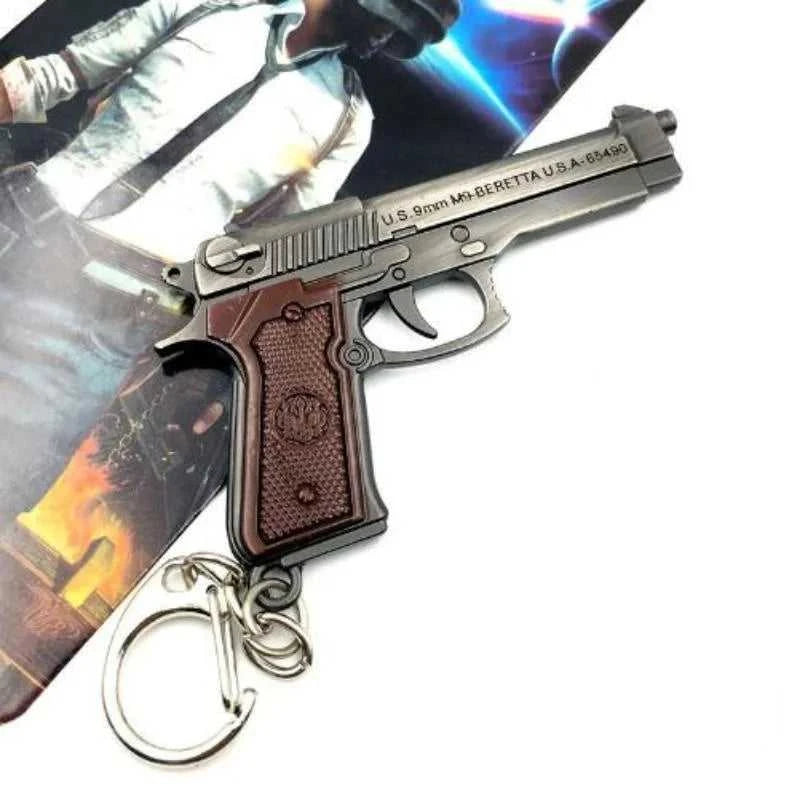 Mini Pistol Model Metal Alloy Material Cool Pistol Key Chain Children's Men's Accessories The jack market .AU The jack market .AU Jewellery & Chains $ 48 14:193