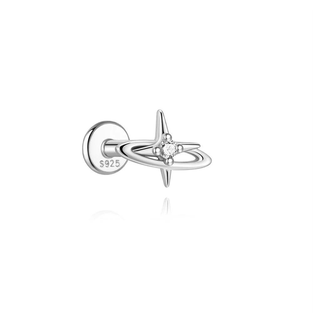 AIDE 925 Sterling Silver 1Pc Mini Shiny Heart/WaterDrop For Women Cartilage Piercing Earring INS Classic Pendant Tassel Gifts The jack market .AU The jack market .AU Jewellery & Chains $ 54 200000226:200006154#26;200001034:361180#1 piece