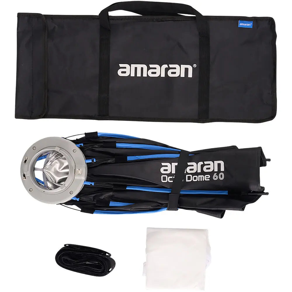 Amaran Octa Dome 60 Quick Release Octagonal Softbox with Honeycomb Grid for Amaran 300c 150c 200xS 60xS 300x 600x Pro by Aputure