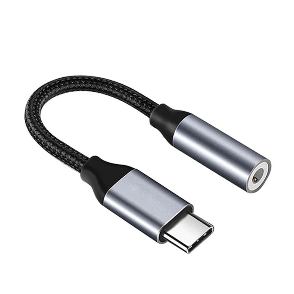 BrandName USB-C to 3.5mm Aux Adapter - Seamless Audio Experience for iPhone 15 Pro, Samsung Galaxy S24/S23