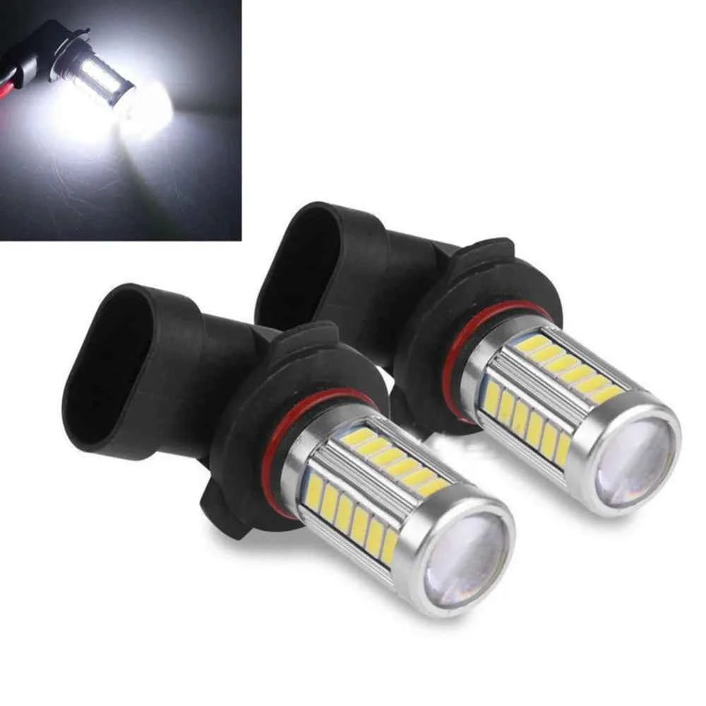 H4/H7/9005/9006 33SMD 800LM COB LED Low Consumption High Power Car Canbus Headlight Bulb Running Light White Motorcycle Fog Lamp