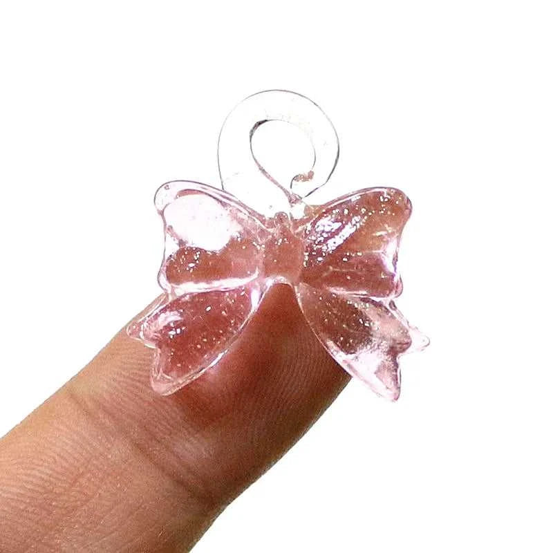 2pcs 23mm Colorful Mini Glass Bow Charms Cute Bowknot Pendant DIY Craft Supplies Perfect Festival Party Gift for Handmade Lovers The jack market .AU The jack market .AU Home $ 22 14:351074#HDJ-265;200007763:201336100;5:200000990#about 2.3x1.7cm 2pcs