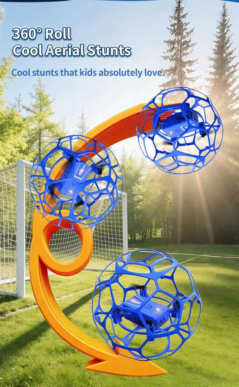 K26 2026 New Aerial Football Drone 360 ° All Inclusive Anti Fall Hand Thrown and Easy To Use Three Speed Variable Speed The jack market .AU The jack market .AU Drones $ 72 14:10#K26-Red
