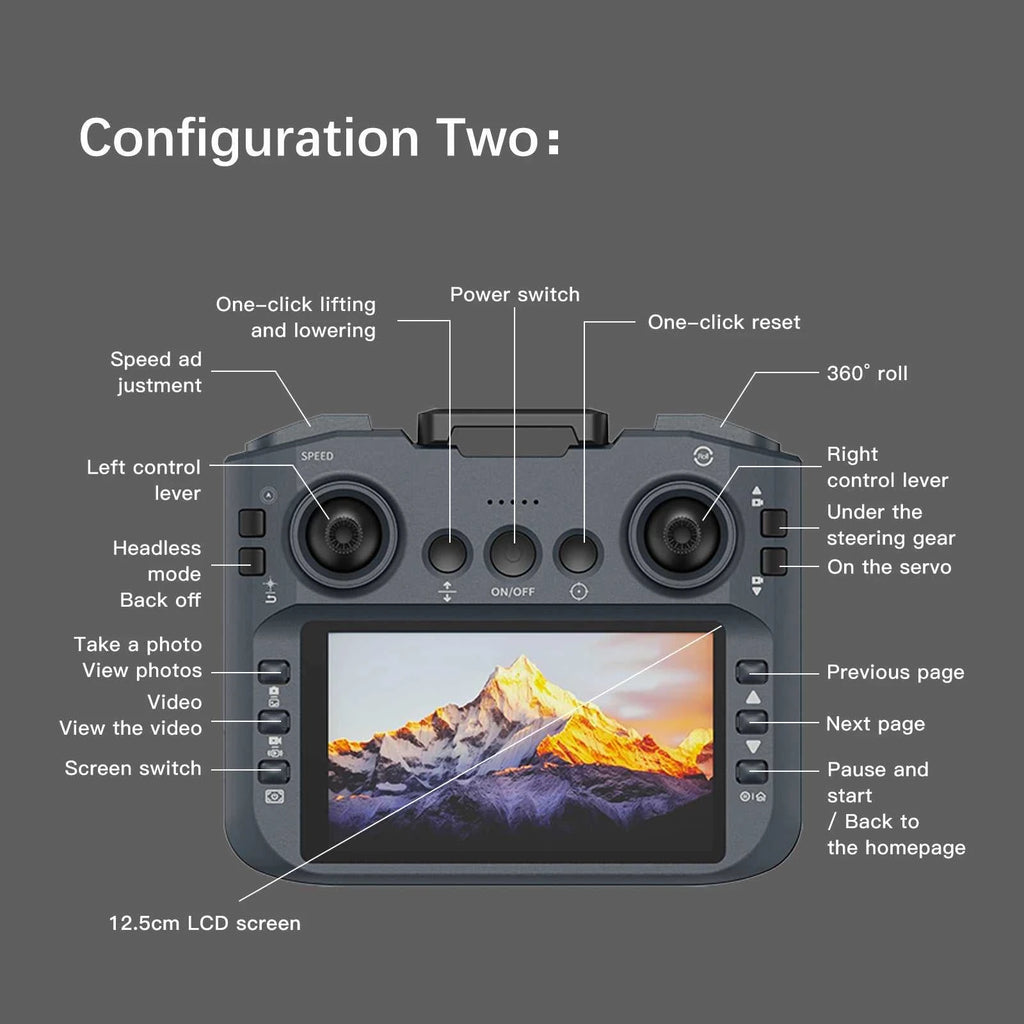 drones with camera profissional con cámara profesionales de 10km optical flow hover dual camera switch 360 °professional드론 дрон The jack market .AU The jack market .AU Drones $ 131 14:193#YL05 black