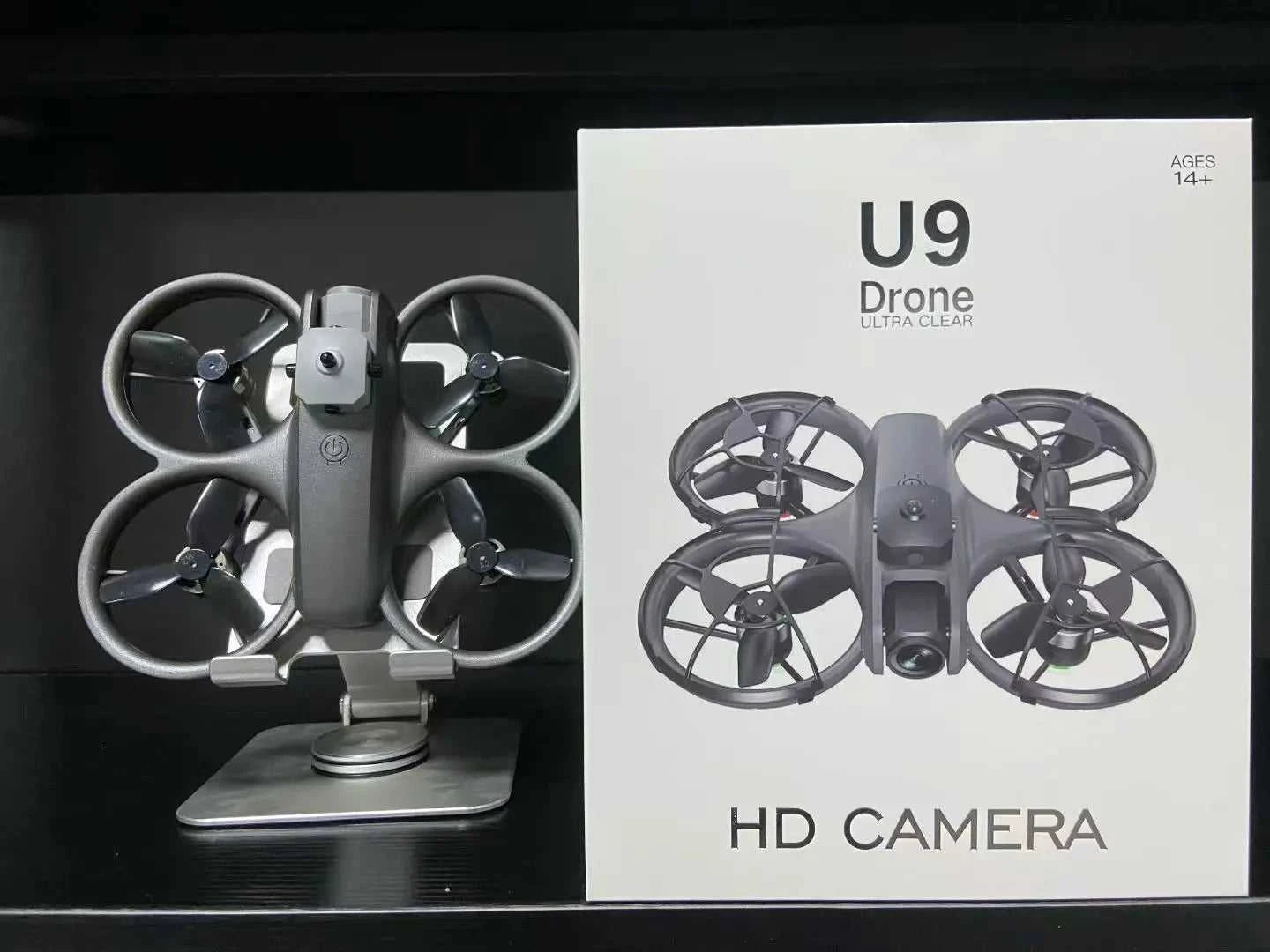 New U9 Aerial Drone 4.5-inch Large Screen RC 8K HD Electronic Adjustment Camera Hand Launch Intelligent Photography Aircraft The jack market .AU The jack market .AU Drones $ 115 14:193#U9-Brushless-8K