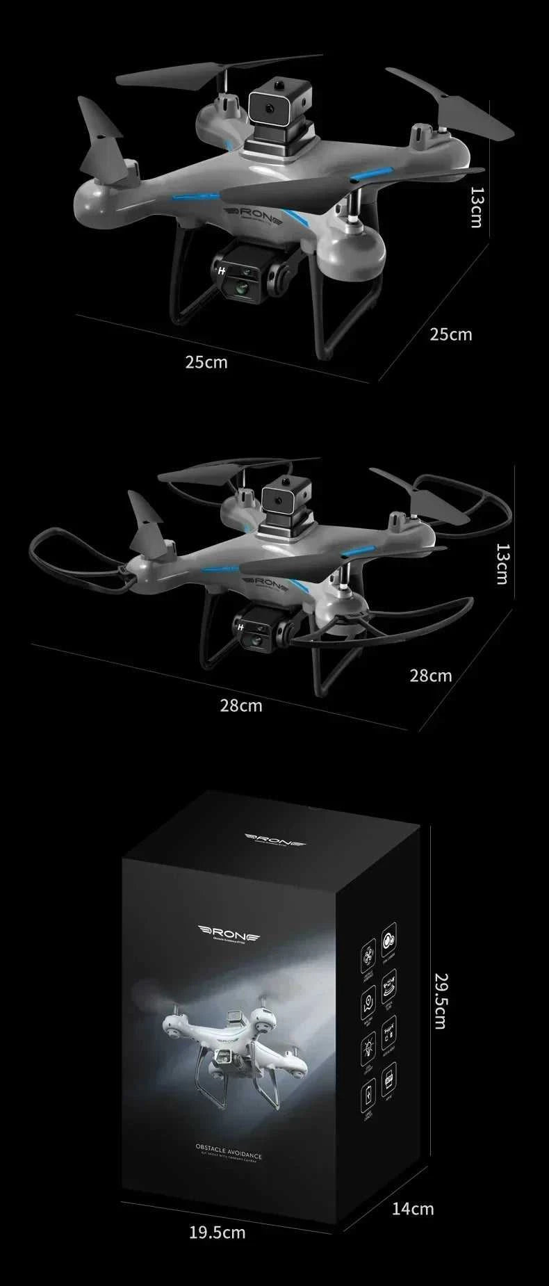 2026 Ky102 Drone 8k Hd Aerial Photography Dual Camera Brushless Quadcopter Obstacle Avoidance Optical Flow Aerial Rc Drone The jack market .AU The jack market .AU Drones $ 97 14:193#8K dual 1B