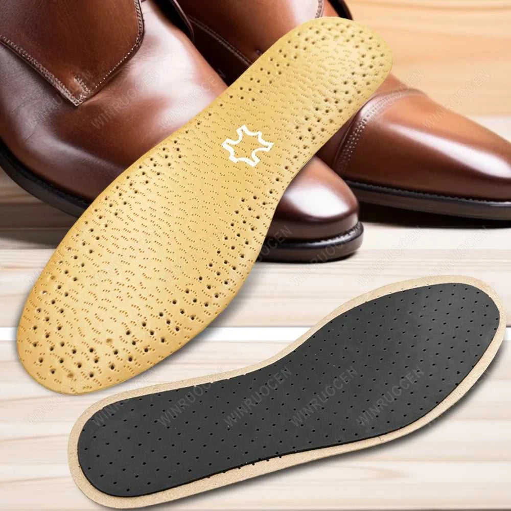 Casual Insoles For Shoes Men Women Leather Latex Comfortable Deodorant Feet Quality Flats Shoe Sole Non-Slip Insert Pads The jack market .AU The jack market .AU Step Up Your Style: Trendy Shoes for Every Occasion! $ 49 200000124:151#EU 43-44