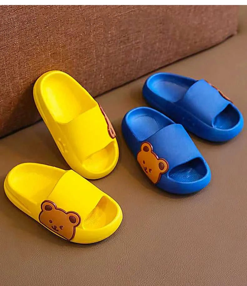 New Fashion Toddler Slippers Kids Cartoon Bear Beach Outdoor Flip Flops Boys Girls Cute Soft Sole Non-Slip Bathroom Home Shoes The jack market .AU The jack market .AU Mum & Kids: Essential Products for Every Family $ 27 14:175;200000124:5881#24-25