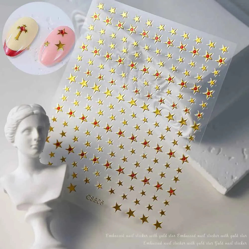 1pcs 3D White Hibiscus Flowers Nail Stickers Holographic Silver Gold Tropical Petal Slider For Nails French Manicure Decoration