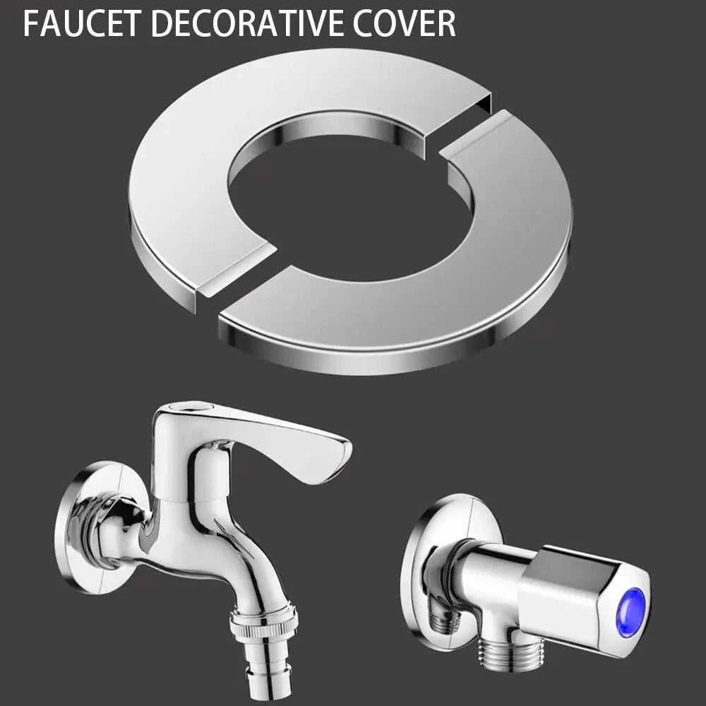 1Pc Self-Adhesive Stainless Steel Shower Faucet Decorative Cover Chrome Finish Water Pipe Wall Covers Bathroom Accessories The jack market .AU The jack market .AU Home $ 45 14:366#68x26x4mm