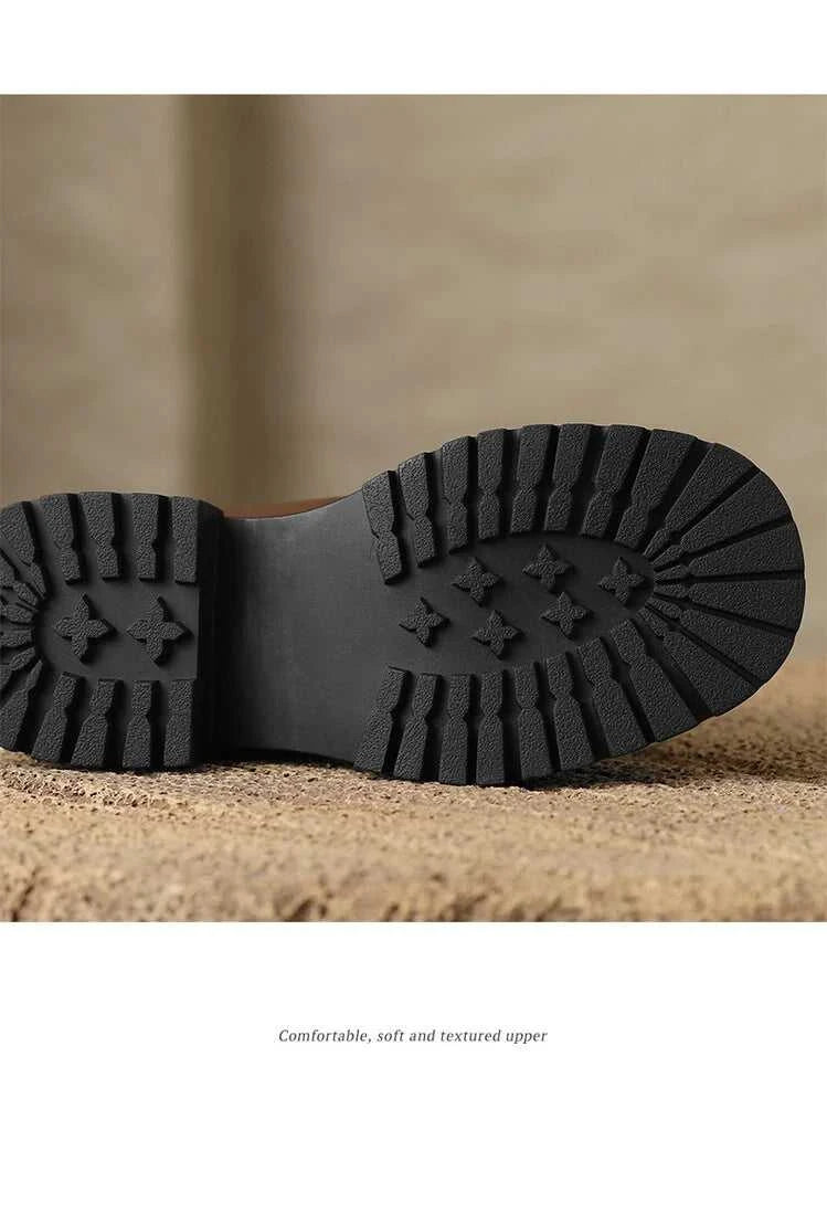 NEW Autumn Boots Women Split Leather Shoes for Women Round Toe Chunky Heel Women Boots Winter Black Chelsea Boots сапоги женские The jack market .AU The jack market .AU Step Up Your Style: Trendy Shoes for Every Occasion! $ 131 14:365458#Brown;200000124:100010481