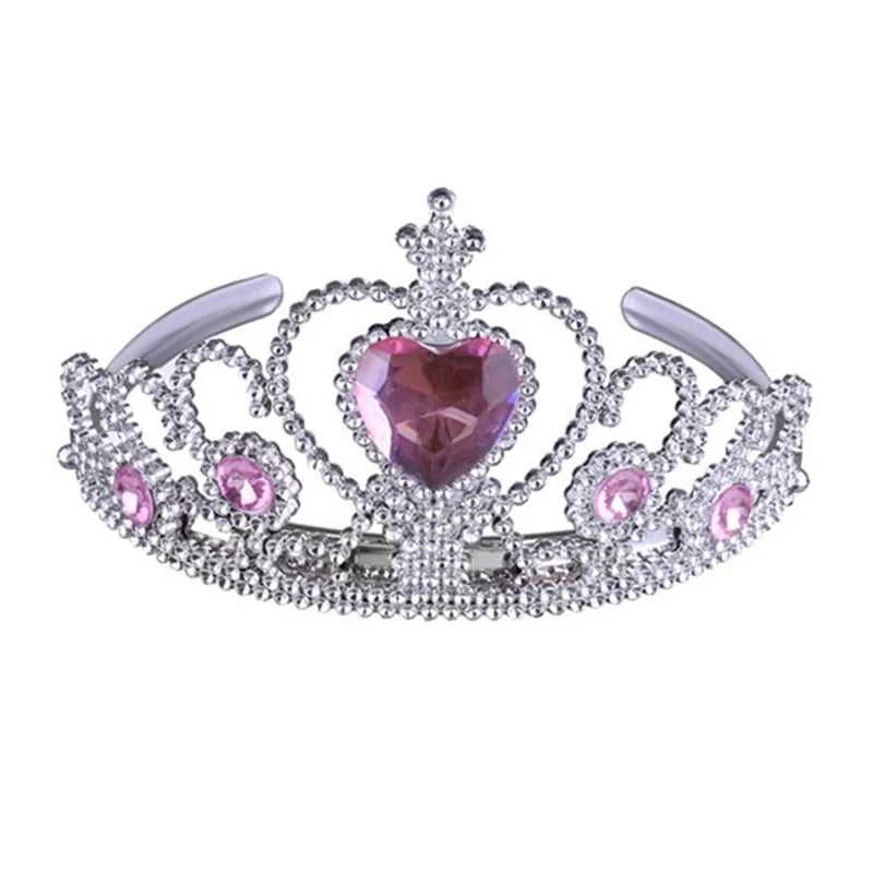 Lovely Plastic Hairbands Blue Rhinestone Princess Crown Headbands Pink Heart Birthday Tiara For Girls Hair Accessories The jack market .AU The jack market .AU Jewellery & Chains $ 47 200001033:361180#pink
