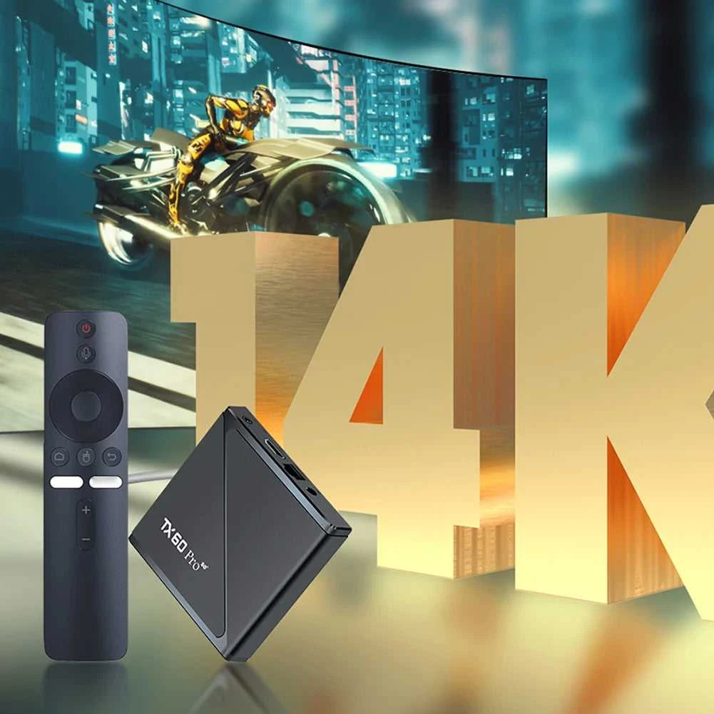 2025 Smart TV Box TX60 PRO Android 10 TV Box 14K 2.4G 5G Dual WiFi 6 Set-top Box Video Media Player 16G 256G Home Set Top Box The jack market .AU The jack market .AU Accessories Electronics $ 88 14:350853#AU