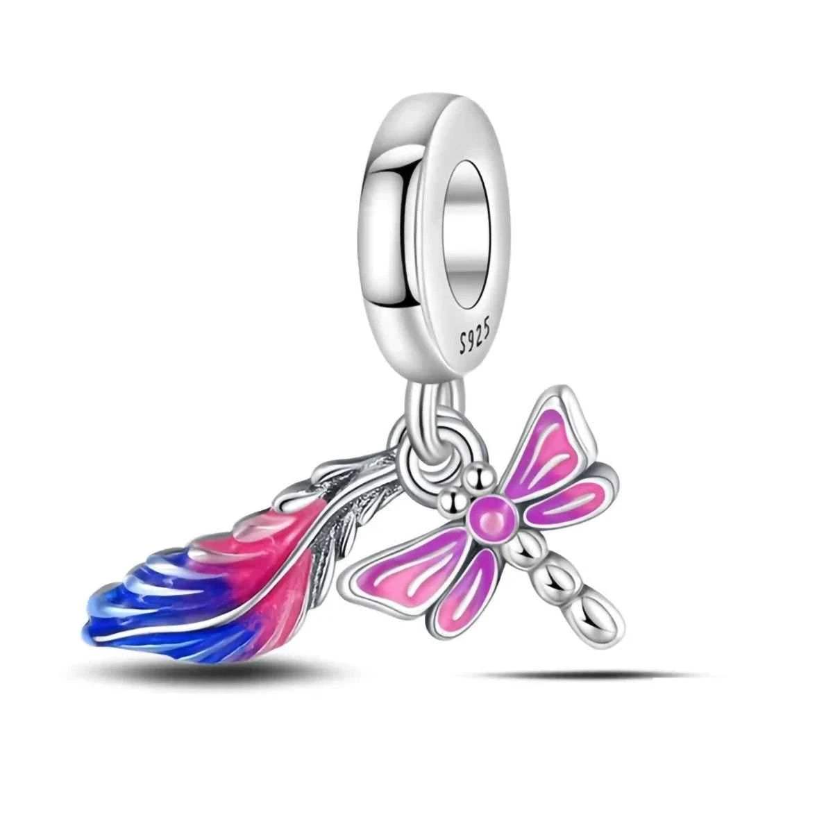 925 sterling silver owl flamingo woodpecker feather charms fit original bracelet charm bead necklace Diy female jewelry The jack market .AU The jack market .AU Jewellery & Chains $ 50 200000226:202006807#SMC6222