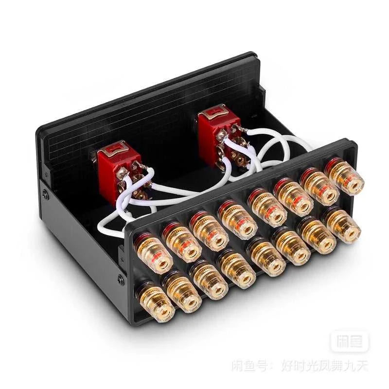 2 pairs of speaker switcher / A-B amplifier switcher Two in two out amplifier speaker switch Two-channel power amplifier switch The jack market .AU The jack market .AU Home $ 130 14:193