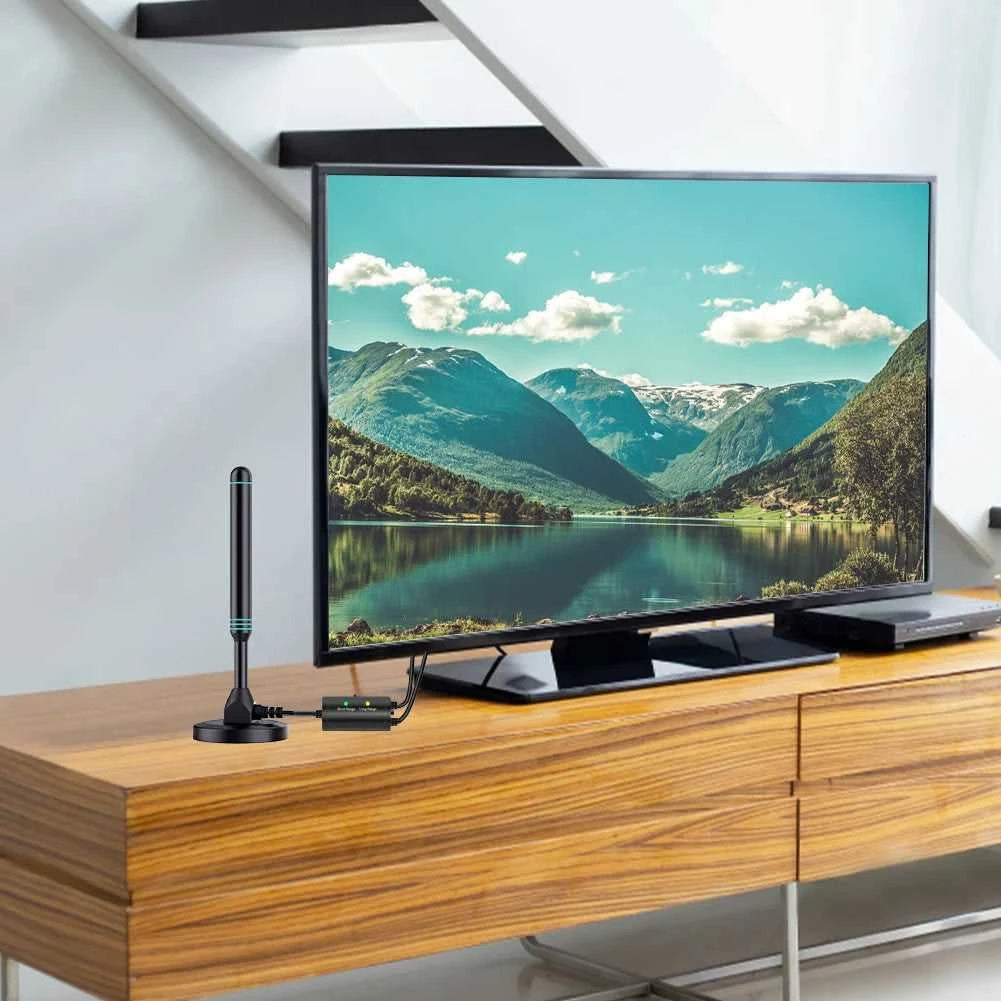 4K/1080P HD Digital TV Antenna with Signal Amplifier 480+ Miles Indoor Outdoor Antenna Magnetic Base VHF UHF Digital HD Aerial The jack market .AU The jack market .AU Accessories Electronics $ 2119 14:203432010#Built in signal ;200007763:201336099