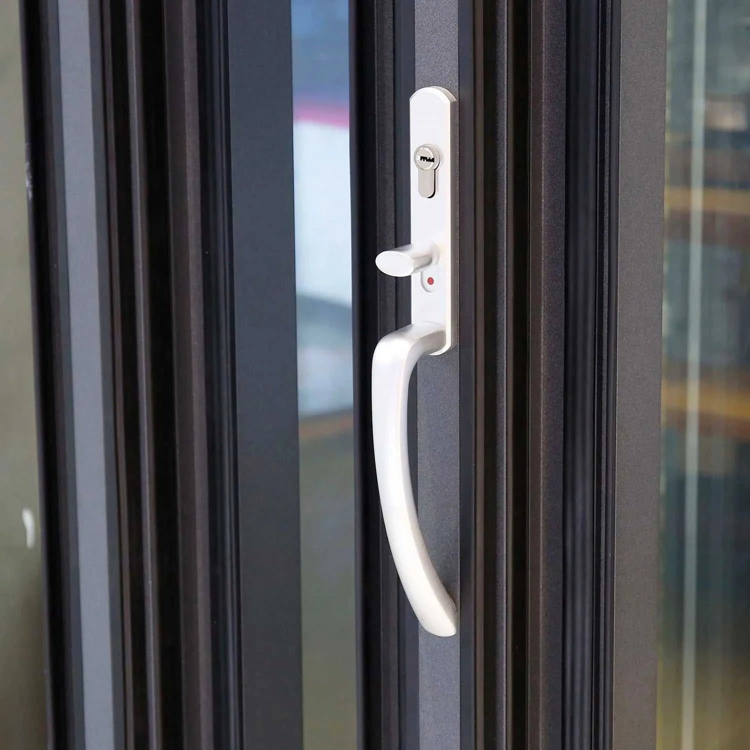 Accordion Type Folding Door Outdoor Multi Locking Folding Patio Doors Exterior Vertical Bi Folding Aluminum Doors The jack market .AU The jack market .AU Home $ 186 14:771#Color sample