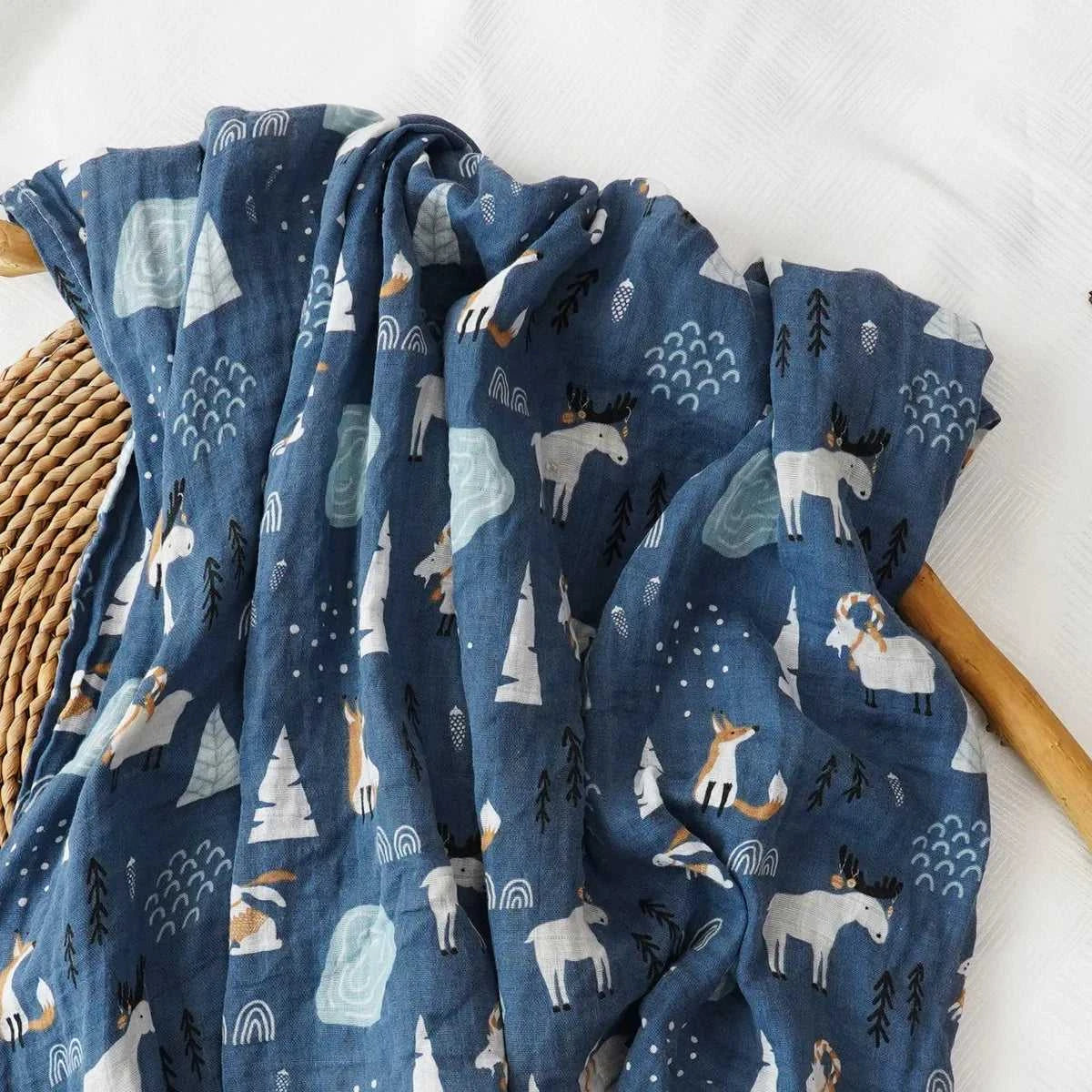 Baby 100% Cotton Muslin Swaddle Blanket Newborn Bath Towel Multi Designs Functions Baby Wrap Infant Quilt The jack market .AU The jack market .AU Mum & Kids: Essential Products for Every Family $ 28 14:1254#21;5:56964930#120x110cm