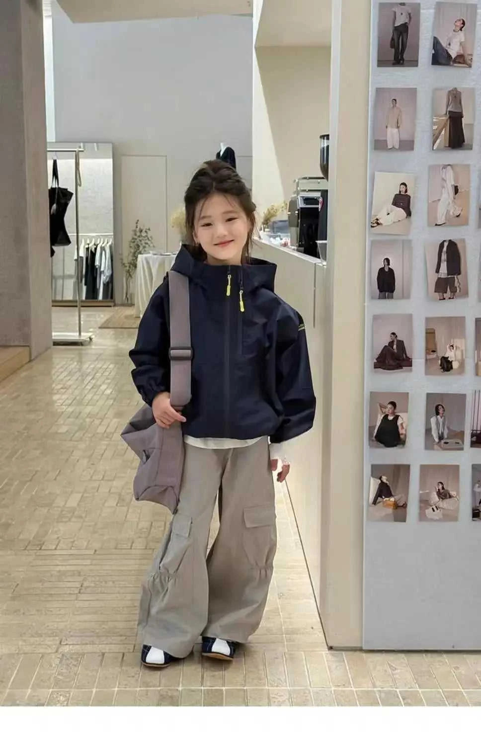 4-12Y Children's Navy Blue Spring Autumn Coat 2025 New Style Soft Windproof jackets for Girls Teenager Casual Loose Hooded Top The jack market .AU The jack market .AU Mum & Kids: Essential Products for Every Family $ 45 14:1063;200000463:200004191#120cm(for 105-115cm)