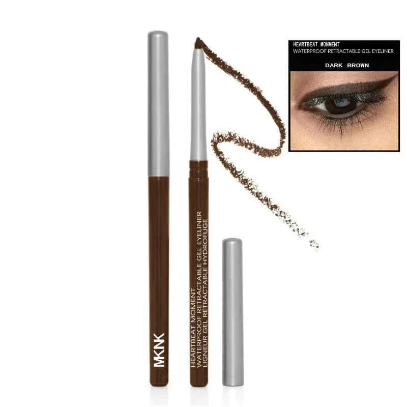 Boldly Defined 3pc Waterproof Black Eyeliner Set – Smudge-Proof, Long-Lasting Dark Brown Gel for Effortless Eye Makeup