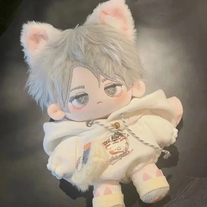 20cm Handsome Cotton Doll Game Identity V Anime Stuffed Toys for Kids Teens Adults Dress-up Puppet Gift Collecibles Gift Dolls