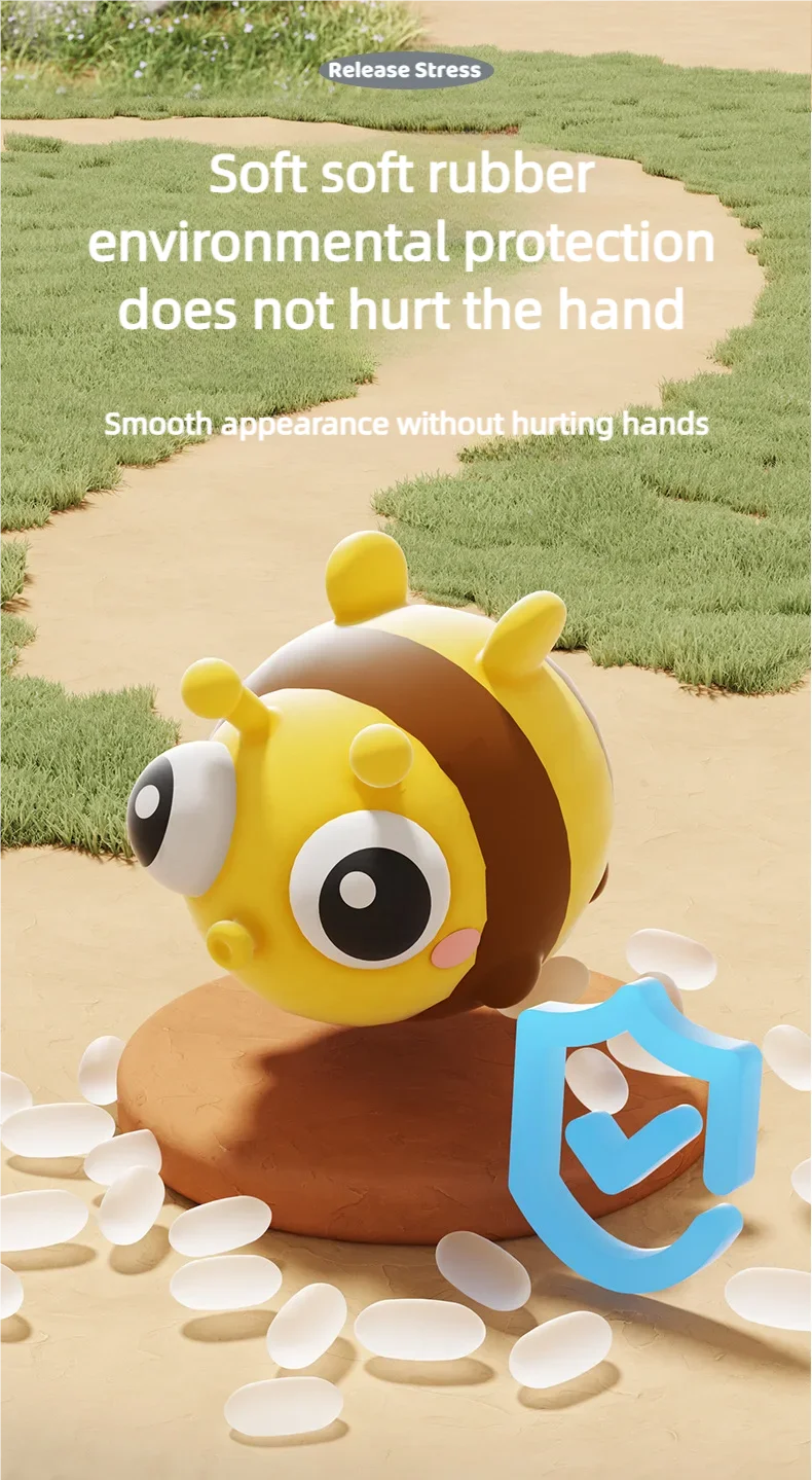 Pop Eye Cartoon Insect Animal Squishy Squeeze Novelty Toy Squishy Fidgeting Fun Antistress Adult Sensory Toys Kids Toys Gifts