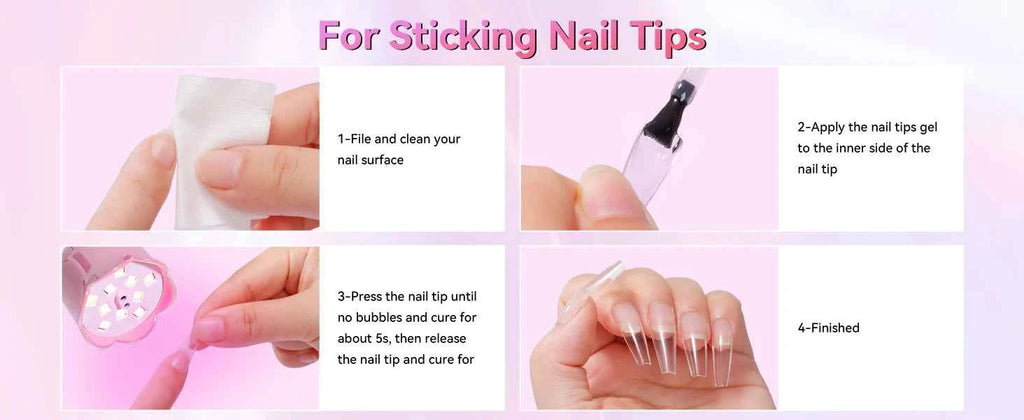 Makartt Mini UV LED Nail Lamp - Rechargeable & Fast-Curing Gooseneck Design for Perfect Gel Nails at Home