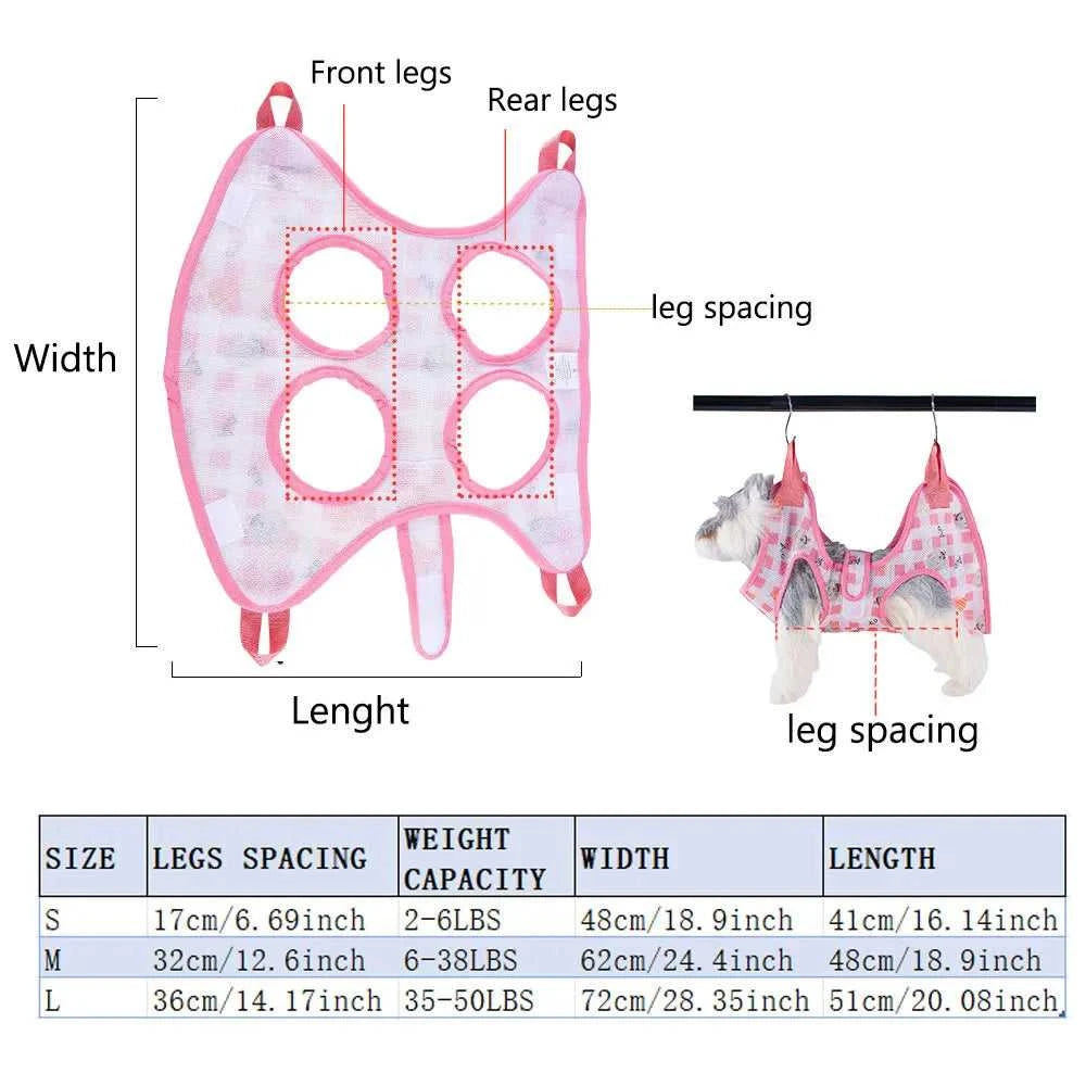 Pet Grooming Hammock Fixed Bath Bag for Nail Cutting Anti Scratch Dog Trimming Restraint Bag Cat/Dog Beauty Hanging Pet Supplies The jack market .AU The jack market .AU Home $ 26 14:200661158#pink;5:100014064
