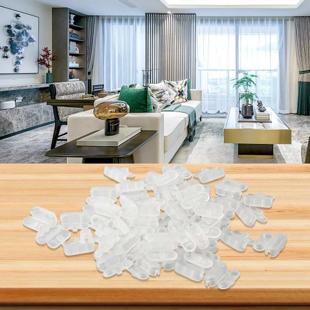 Clips Pull Cable Connector Vertical Curtain White For Plastic Roller Roman 6x 4.5mm Blind Pull Cord Clips Brand New The jack market .AU The jack market .AU Home $ 48 14:201504127#50pcs