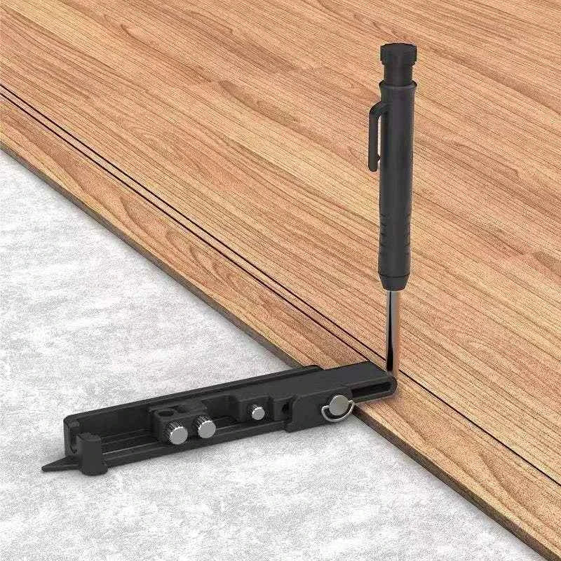 CraftPro Scribing Tool - Multifunctional Woodworking Compass for Precision Deep Hole Measurements
