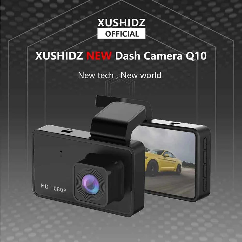 XUSHIDZ Q10 1080P NEW Dash Cam Night Vision Car DVR Vehicle Recorder Car Camera G-sensor HDR DVR  Loop Recording Dashcam