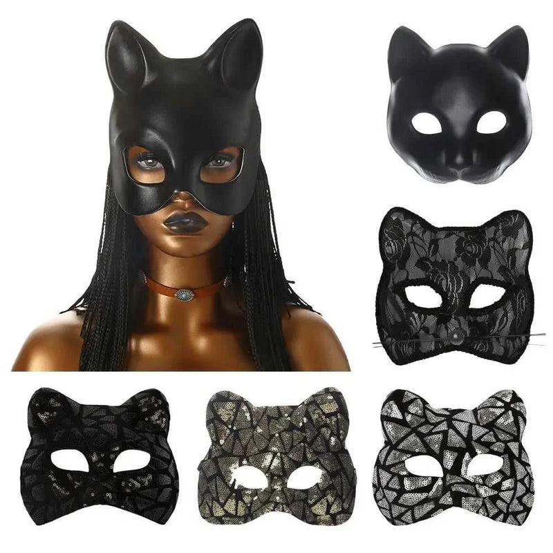 Fashion EVA Cat Girl Mask Venetian Party Half Face Masquerade Mask Party Makeup Ball Mardi Gras Mask The jack market .AU The jack market .AU Home $ 23 14:771#1
