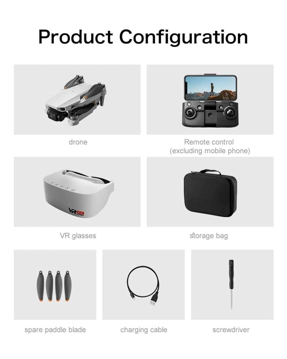 Aeri100 Drone with VR Optical Flow Positioning Brushless Motor HD Aerial Photography Dual Camera Remote Control Aircraft child The jack market .AU The jack market .AU Drones $ 106 14:29#Gray-4K-1B;200000828:201589807#For Xiaomi