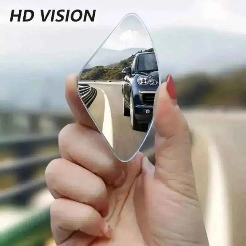 Car Rearview Mirror 360 ° Adjustable Wide-angle Reversing Assist Blind Spot Mirror Novice Parking Observation Practical Car Tool