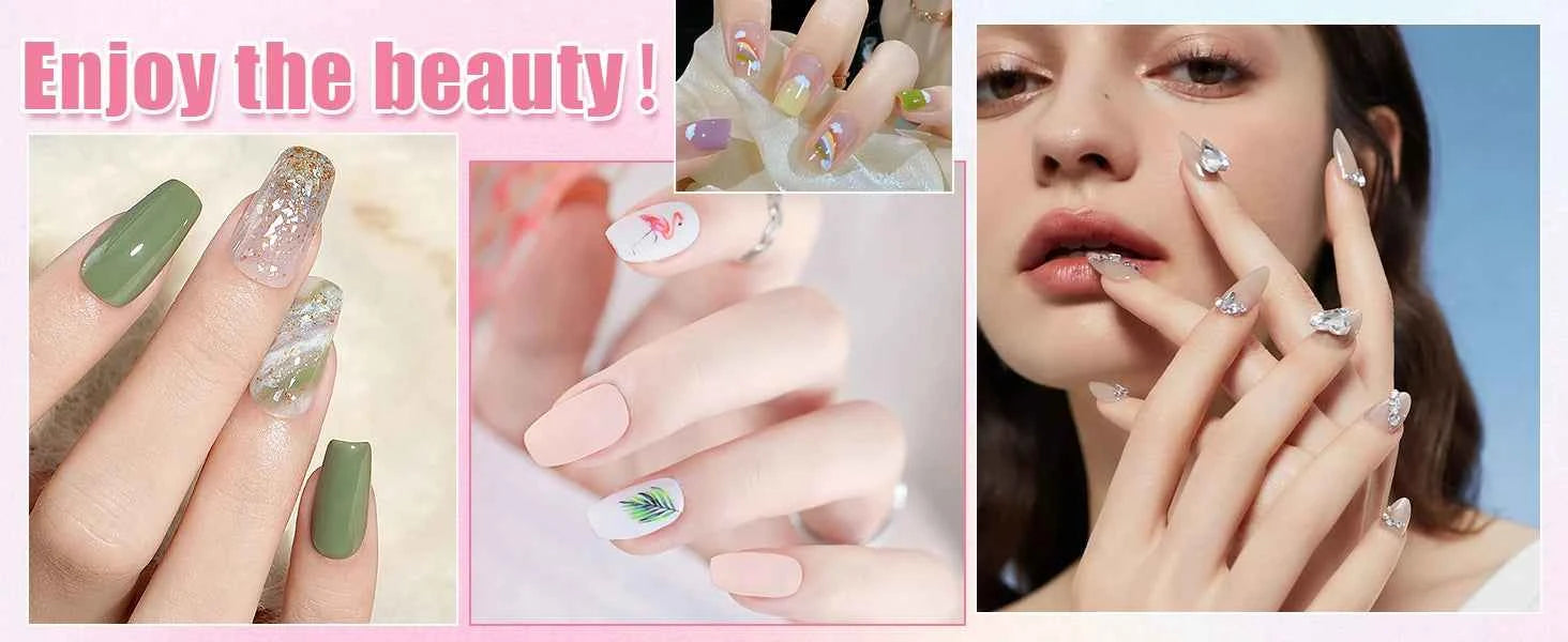 Makartt Mini UV LED Nail Lamp - Rechargeable & Fast-Curing Gooseneck Design for Perfect Gel Nails at Home