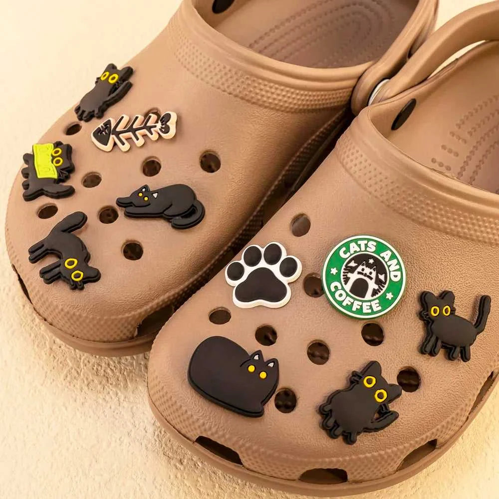 9-50pcs PVC Cat Shoe Charms Pet Shoe Decorations Pins for Women Girls Gift Sandal Accessories Ragdoll Cat Animal Clog Buckle The jack market .AU The jack market .AU Step Up Your Style: Trendy Shoes for Every Occasion! $ 50 14:173#9pcs