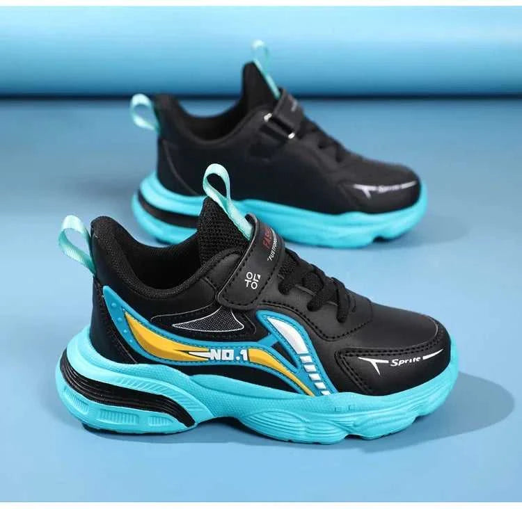 Boys' Kids Fashion Sneakers Lightweight Sports Running Shoes for Children Non-Slip Comfortable Outdoor Athletic Tennis Shoes The jack market .AU The jack market .AU Mum & Kids: Essential Products for Every Family $ 42 14:350852#Black Orange;200000124:100010481#34