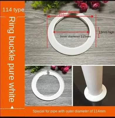 2pcs Plastic Wall Hole Duct Cover Shower Faucet Angle Valve Pipe Plug Decoration Cover Snap-on Plate Kitchen Faucet Accessories The jack market .AU The jack market .AU Home $ 48 14:200002984#4